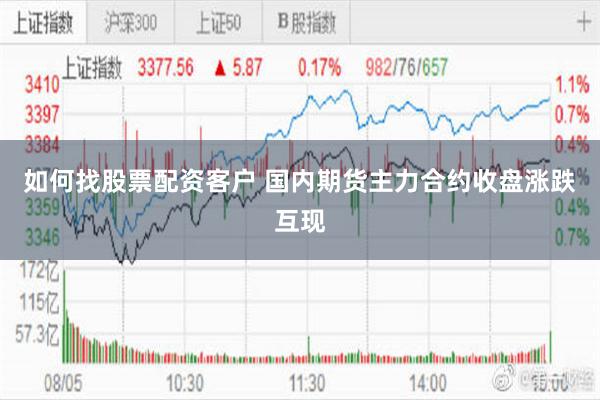 如何找股票配资客户 国内期货主力合约收盘涨跌互现